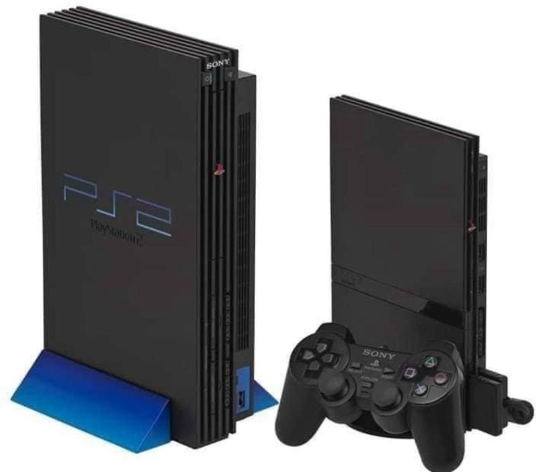 Playstation 2 avec 2 manette - 20 jeux installés