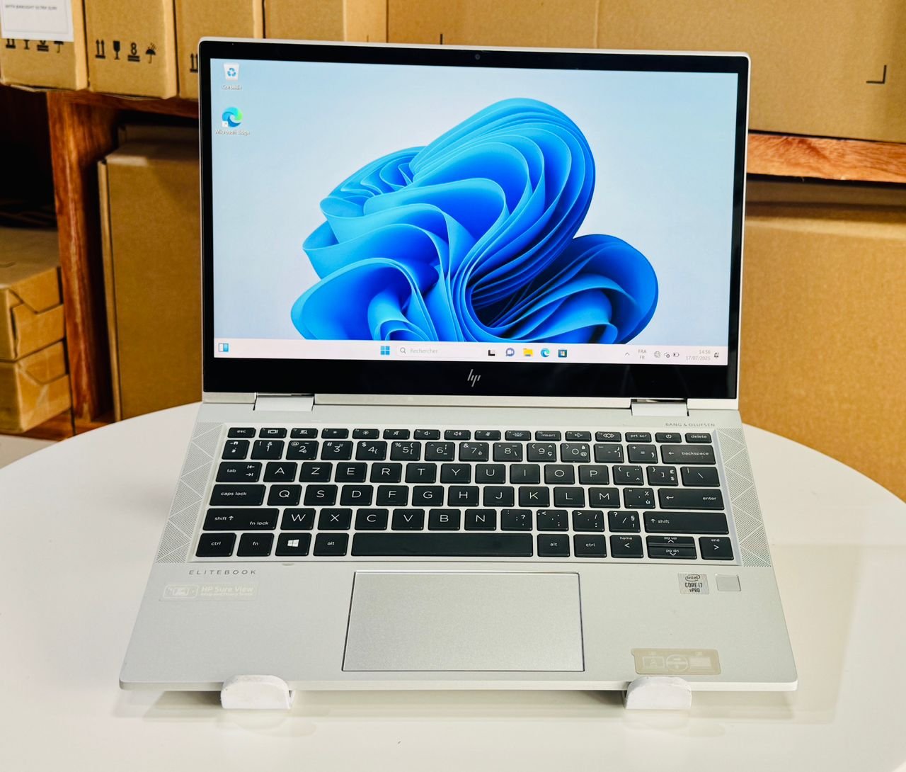 HP EliteBook X360 830 G7 13,3" tactile - Casi neuf - Processeur Intel Core i5-1031U de 10e génération - 16 Go de RAM - SSD de 512 Go